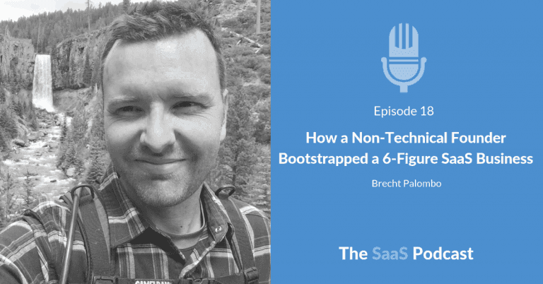 How a Non-Technical Founder Bootstrapped a 6-Figure SaaS Business – with Brecht Palombo [018] - Brecht Palombo