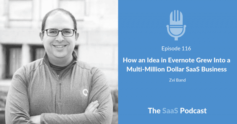 From Evernote Idea to SaaS Product-Market Fit - Zvi Band