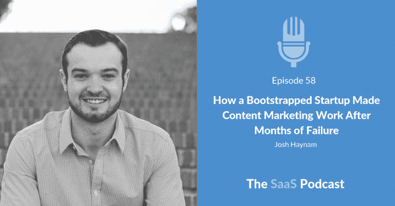 40 Blog Posts Got Zero Users Then Inbound Marketing SaaS Breakthrough - Josh Haynam