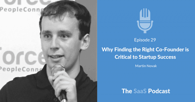 The SaaS Co-Founder Mistake Most Startups Make - Martin Novak