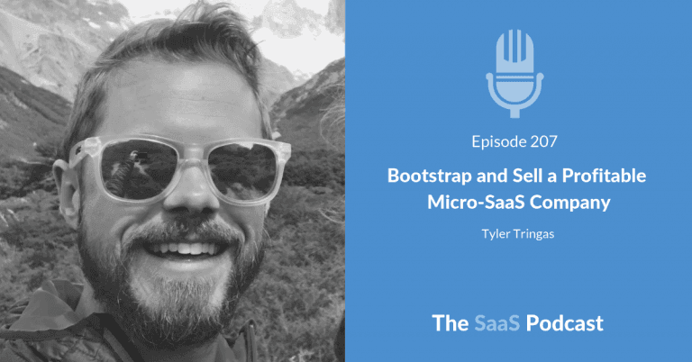 Bootstrap and Sell a Profitable Micro-SaaS Company - Tyler Tringas