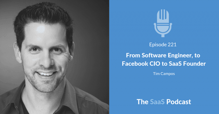 Facebook's CIO Learned Paid Ads Don't Win First SaaS Customers - Timothy Campos