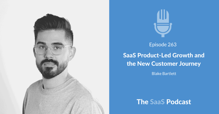 SaaS Product-Led Growth and the New Customer Journey - Blake Bartlett