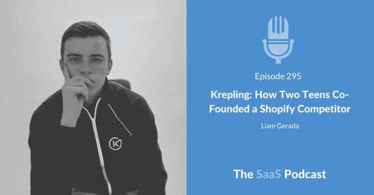 From Teen Side Project to SaaS Fundraising Win - Liam Gerada