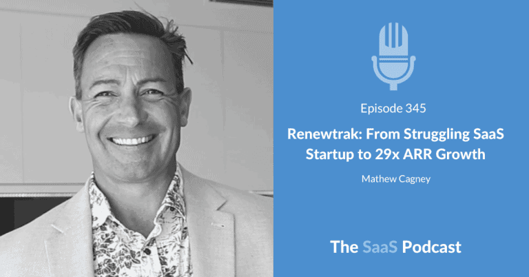 29x SaaS ARR Growth Started When the CEO Sold It Himself - Mathew Cagney