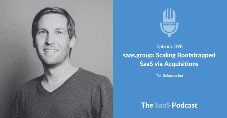 saas.group: Scaling Bootstrapped SaaS via Acquisitions