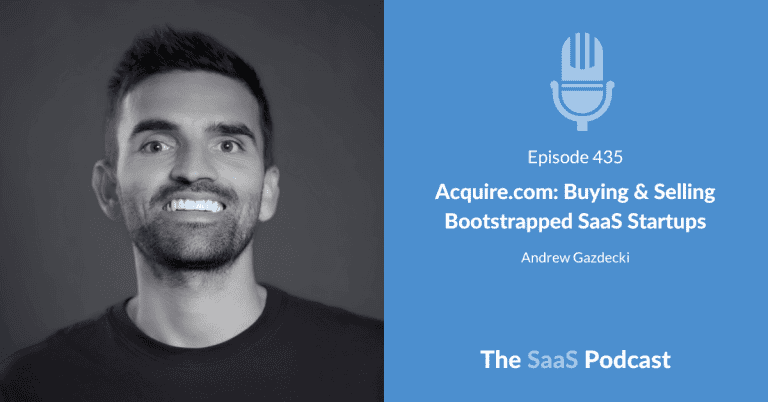 How Founders Sell a SaaS Business for 2x More - Andrew Gazdecki