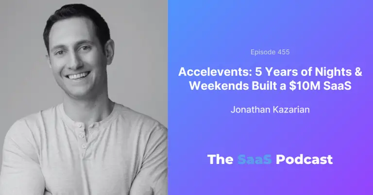 How a Bootstrapped SaaS Survived Two Revenue Crashes - Jonathan Kazarian