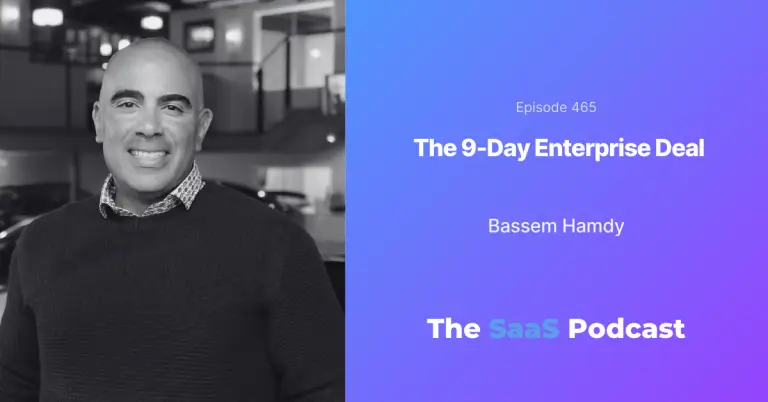 Enterprise Sales: How to Close Deals in 9 Days, Not 9 Months - Bassem Hamdy