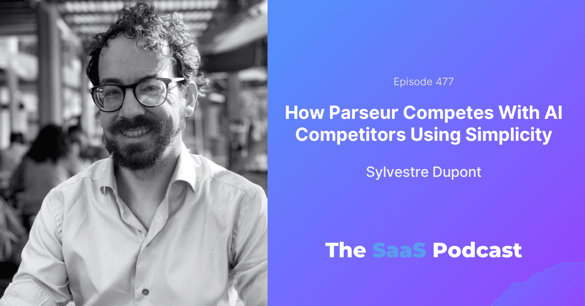 AI Took Over His Market. His Bootstrapped SaaS Grew 60% - Sylvestre Dupont