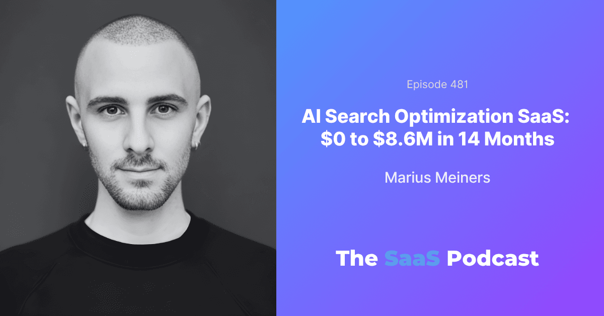 Marius Meiners, CEO of Peec AI, on building an AI search optimization SaaS to $8.6M ARR in 14 months