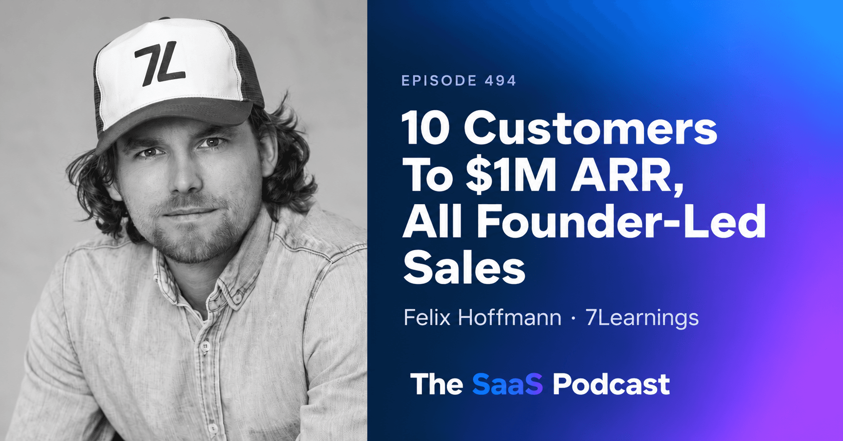 Felix Hoffmann, co-founder and CEO of 7Learnings, on landing the first 10 customers for a predictive pricing product