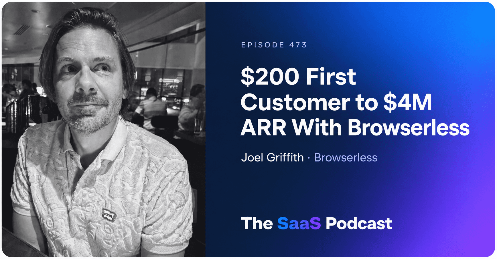 $200 First Customer to $4M ARR Bootstrapped SaaS - Joel Griffith
