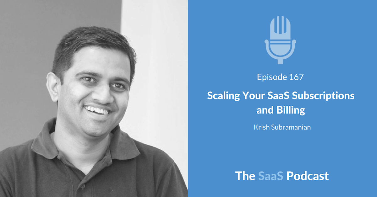 SaaS Subscription - Krish Subramanian