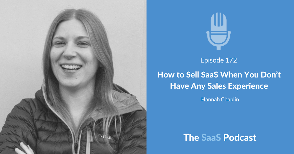 Sell SaaS - Hannah Chaplin - Receptive.io
